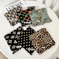 Miniatyrbilde 3 av 5: Dame falsk krage Avtakbar halv Ermeløs Underdelskjorte Leopard print