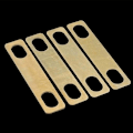 Miniatyrbilde 5 av 5: 7x4 Stykker 0.2mm, 0.5mm, 1mm Hals Shims for Gitar Bass Tilbehør