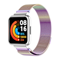 Miniatyrbillede 4 af 5: Farverig metalrem med urkasse kompatibel med Xiaomi Redmi Watch 2 Lite kompatibel med Xiaomi Redmi Watch 2 Lite