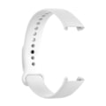 Miniatyrbillede 3 af 5: Hvid hvid silikone urrem kompatibel med Xiaomi Redmi Smart Band Pro