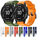 Miniatyrbilde 3 av 5: Silikonklokkereim kompatibel med Garmin Fenix 6 Pro Gps kompatibel med Garmin Fenix 6 Pro Gps