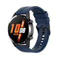 Miniatyrbillede 5 af 5: Mørkeblå Mørkeblå kompatibel med Huawei Watch Gt 2 46mm Urrem med Sort Spænde