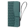 Etui til iPhone 16Pro grøn business Diamond Flip Wallet med kortholder magnetisk