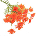 Miniatyrbild 1 av 2: 5 st Simuleringsprästkrage 5 Huvud Cosmos Dekorativa Rekvisita Simulerad Blomma Red