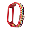 Miniatyrbilde 2 av 5: Regnbue Regnbue kompatibel med Xiaomi Mi Band 6 / 5 / 4 / 3 Bølgete tekstur klokkereim