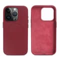 Fodral för iPhone 13PU magnetisk röd Full-Body Magnetiskt läder