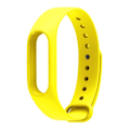 Pikkukuva 1 / 5: Keltainen silikoninen ranneke yhteensopiva Xiaomi Mi Band 2:n kanssa