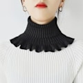 Miniatyrbilde 1 av 5: Dame falsk krage Avtakbar halv Cervical Support Varmende single black