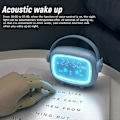 Miniatyrbillede 5 af 5: Sød Natlampe Vækkeur Timing Nedtællingsur Vækkeur Led Smart Børnevækkeur Natlampe Green