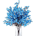 Miniatyrbillede 1 af 5: 10 stk. Brudeslør Gypsophila Kunstige Blomster Buket Falske Silkeblomster Blue