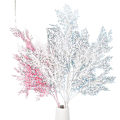 Miniatyrbillede 2 af 5: Misty Simulationsblomst 6 Gaffel Rim Bryllupsarrangement Vejguide Dekoration Plastikblomst Falsk Blomst Simulationsplante blue