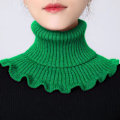 Miniatyrbilde 4 av 4: Dame falsk krage Avtakbart halvskjerf Cervical Support Ban Black