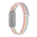 Miniatyrbilde 1 av 5: Regnbue Nylon Loop Reim  kompatibel med  Fitbit Luxe