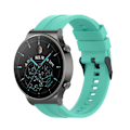 Miniatyrbillede 5 af 5: Aurora Blue Aurora Blue kompatibel med Huawei Watch Gt 2 Pro silikone urrem