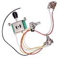 Miniatyrbilde 5 av 5: Ledningsnettsett 1 Volum & 1 Tone Pot Bryter for Elektriske Gitarer