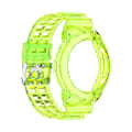 Miniatyrbillede 1 af 5: Limegrøn Limegrøn kompatibel med Huawei Watch Gt 2 46mm Silikone Integreret Urrem