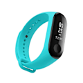 Miniatyrbillede 2 af 4: Lake Blue Lake Blue Silikone Urrem kompatibel med Xiaomi Mi Band 3