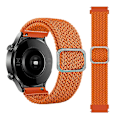 Pikkukuva 1 / 5: Oranssi Oranssi yhteensopiva Samsung Galaxy Watch Active2 40mm nailonrannekkeen kanssa