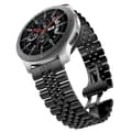 Miniatyrbillede 2 af 5: Sort Sort kompatibel med Huawei Watch 3 / 3 Pro Stållænke
