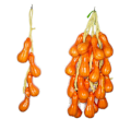 Miniatyrbilde 8 av 11: Hjemmesimulering Skum Mat Grønnsaker Kunstige Fisker Hengende Snor Falsk Chili Pepper Veggdekor Matches the image 28