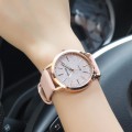 Miniatyrbild 4 av 5: Lyxig Br Läder Quartz Dammode Armbandsur Klocka Purple