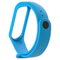 Miniatyrbilde 3 av 4: Blå Silikon Klokkereim kompatibel med Xiaomi Mi Band 3