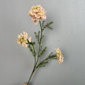 Miniatyrbild 6 av 6: Konstgjord Blomsterlök Blomster Spets Maskros Plast Falsk Blomma Heminredning 3-Huvud Stor Spets Bröllopsrekvisita Flocked three-head large lace green