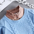 Miniatyrbilde 4 av 5: Dame falsk krage Avtakbar halv, Vinter Koreansk Stil Deta Button stand collar [black]]