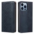 Fodral för iPhone 15 Mörkblått Flip-ställ