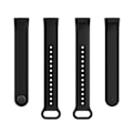 Miniatyrbillede 2 af 5: Sort Sort Silikone Urrem kompatibel med Xiaomi Redmi Smart Band Pro