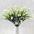 Miniatyrbillede 5 af 5: 1 stk. Kunstig Brudeslør Calla Liljer Blomster Plante Bryllupsfest Hjemmeindretning White
