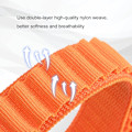 Miniatyrbillede 5 af 5: Sort Sort Nylon Loop Urrem kompatibel med Xiaomi Mi Band 3 / 4 / 5 / 6 / 7