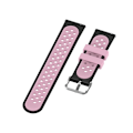 Miniatyrbillede 3 af 5: Sort Pink Sort Pink kompatibel med Huawei Watch 3 / 3 Pro silikone urrem