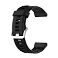 Miniatyrbillede 2 af 5: Sort Sort Silikone Urrem kompatibel med Garmin kompatibel med erunner 745