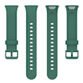 Miniatyrbild 3 av 5: Grönt Ensfärgat Silikonarmband för Klocka