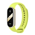 Miniatyrbild 1 av 4: Grasgrön Grasgrön Mijobs Enfärgat Silikonarmband kompatibelt med Xiaomi Mi Band 8
