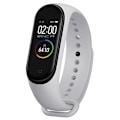 Miniatyrbillede 2 af 5: Lysegrå Lysegrå kompatibel med Xiaomi Mi Band 6 (ca8856) Silikone Urrem