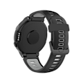 Miniatyrbild 3 av 4: Svart Grå Svart Grå kompatibel med Garmin kompatibel med erunner 735 / 235 Tvåfärgat Silikonarmband