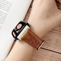Miniatyrbillede 5 af 5: Sort Sort kompatibel med Oppo Watch 46mm Crazy Horse tekstur urrem