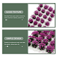 Miniatyrbild 2 av 3: 1 Låda DIY Miniatyr Blomsterkluster Falska Blommor Vegetationsgrupp för Järnväg Landskap