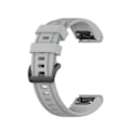 Pikkukuva 1 / 4: Harmaa harmaa silikoninen urheiluranneke, yhteensopiva Garmin Fenix 5S Plus -kellon kanssa