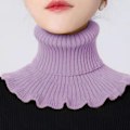 Miniatyrbilde 4 av 5: Falsk krage for kvinner Cervical Support Høyhalset Allsidig black