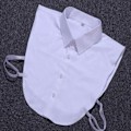 Miniatyrbilde 1 av 5: Dame falsk krage Ungdomsversjon Herre Skjortekrage Herre Bluse White 36