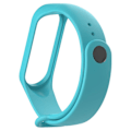 Miniatyrbild 3 av 4: Sjöblå Sjöblå Silikonarmband kompatibelt med Xiaomi Mi Band 3