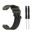 Miniatyrbillede 2 af 5: Armygrøn Sort Armygrøn Sort kompatibel med Garmin Approach S2 / S4 Silikone Urrem