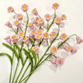 Miniatyrbillede 10 af 11: 6 stk. 40 cm Hæklet Blomsterbuket Kunstig Liljekonval Håndlavede Strikkede Blomster Hæklede F Purple 6 Pcs