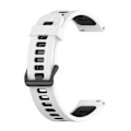 Miniatyrbillede 2 af 5: Hvid Sort Hvid Sort Vertikal Silikone Urrem kompatibel med Garmin Venu 2