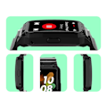Miniatyrbillede 5 af 5: Sort Sort TPU Urrem kompatibel med Huawei Band 7 / 6 / Honor Band 6