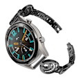 Pikkukuva 2 / 5: Musta Musta yhteensopiva Huawei Watch Gt2e alumiiniseosrannekkeen kanssa