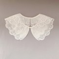 Miniatyrbilde 5 av 5: Dame falsk krage Avtakbart halvskjørt Snøring Avtakbar A W032 pearl collar 48cm